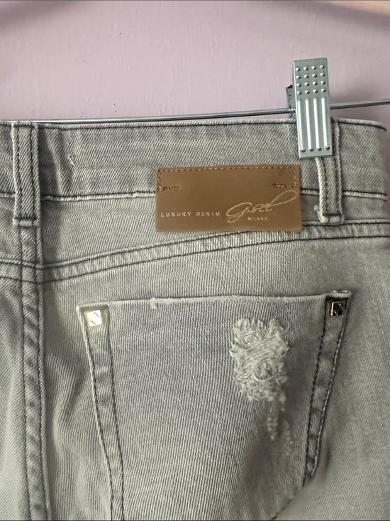 Milano Denim - Milano Light Grey High-Rise Women's Jeans